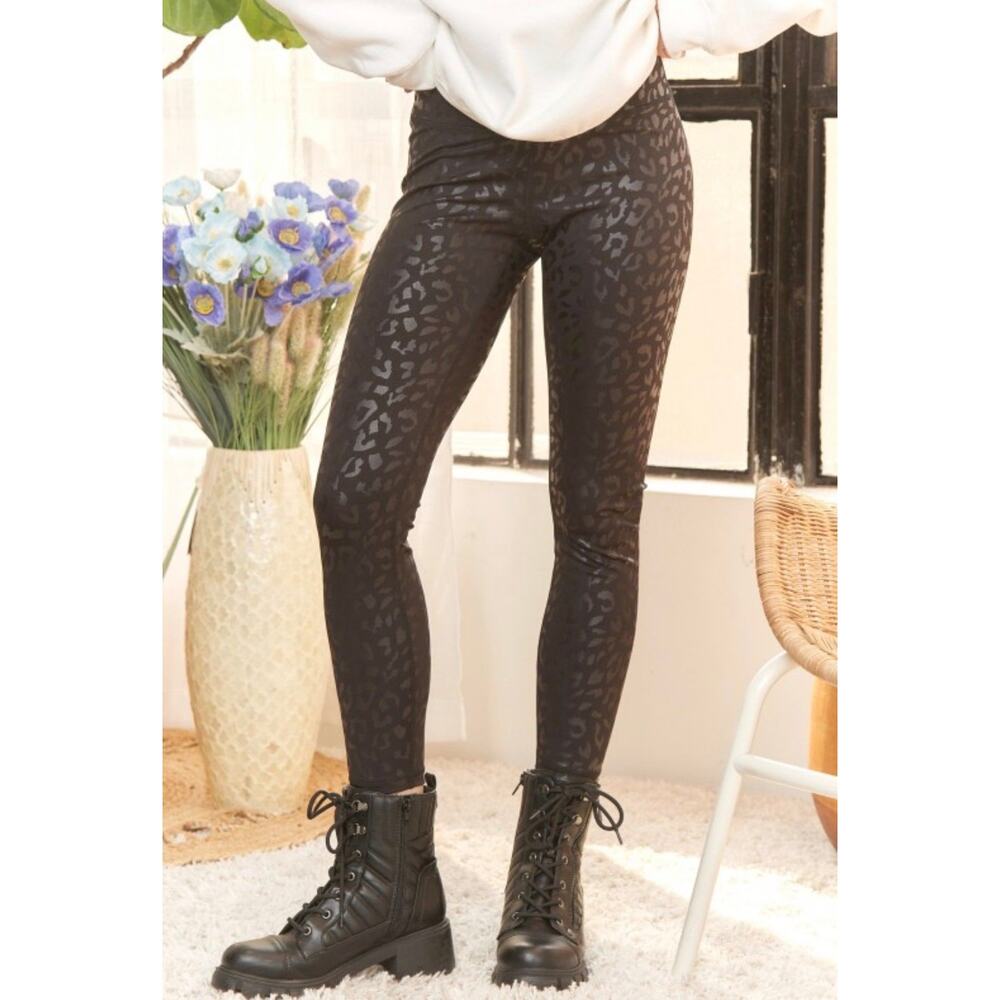 Leopard Active Yoga Leggings NWOT